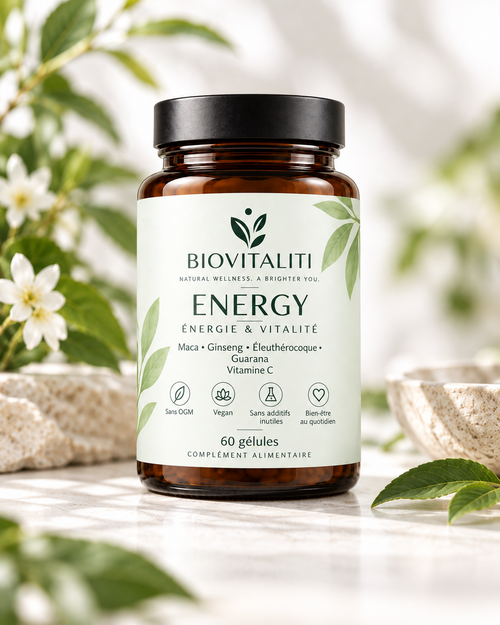 BIOVITALITI ENERGY - pot de complément énergie et vitalité