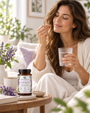 BIOVITALITI HORMONE - prise d'une gélule avec un verre d'eau
